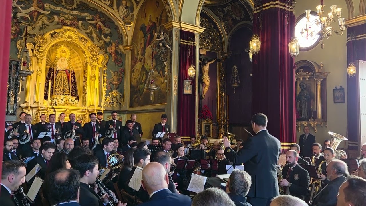 Virgen de la Estrella - Banda Las Nieves de Olivares en la Capilla de los Negritos de Sevilla 2025