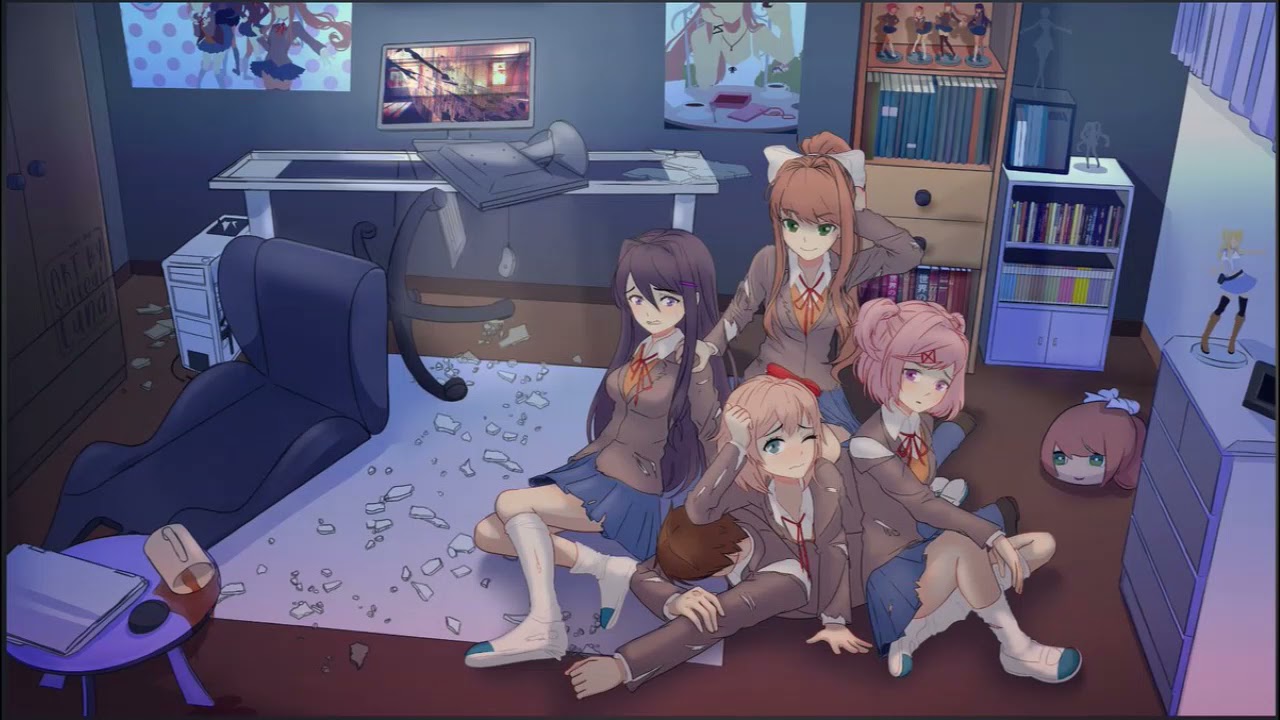 Doki Doki Literature Club - My confession (slowed+reverb+8D)