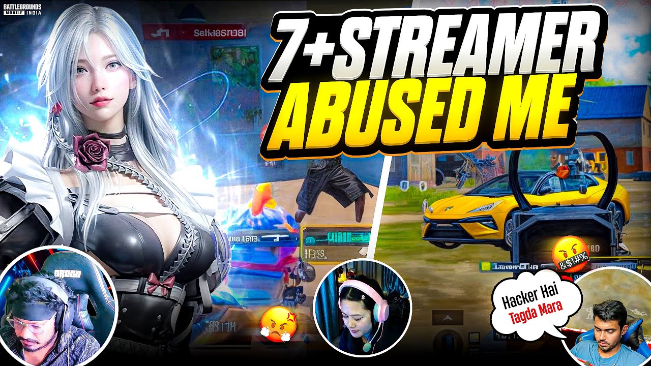 7+ Toxic🤬 Streamer’s Reported Me On Live🤯 After This 1v4 Clutch🔥 | Doremon Vs Streamer’s ‼️