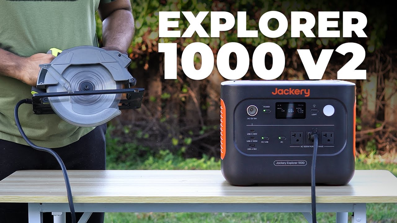 Jackery Explorer 1000 v2 Review &ndash; Best Backup Power for DIY & Home Projects?