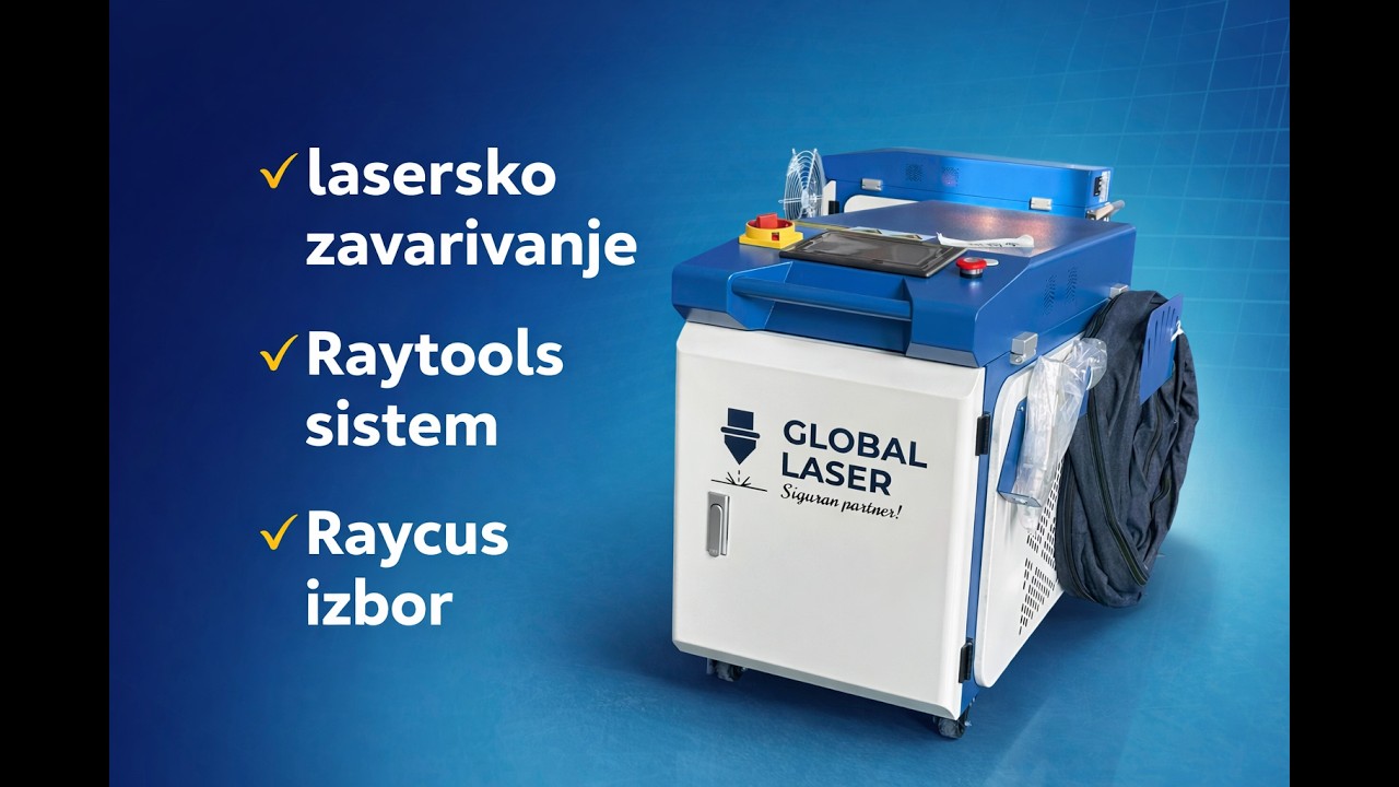 Lasersko zavarivanje GLW-1500W Global Laser