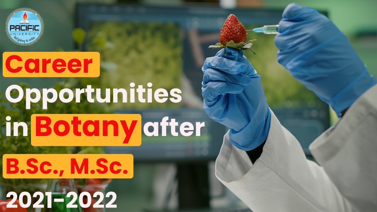Career in Botany after BSc, MSc | Career Opportunities in Botany 2021-2022 | Pacific University