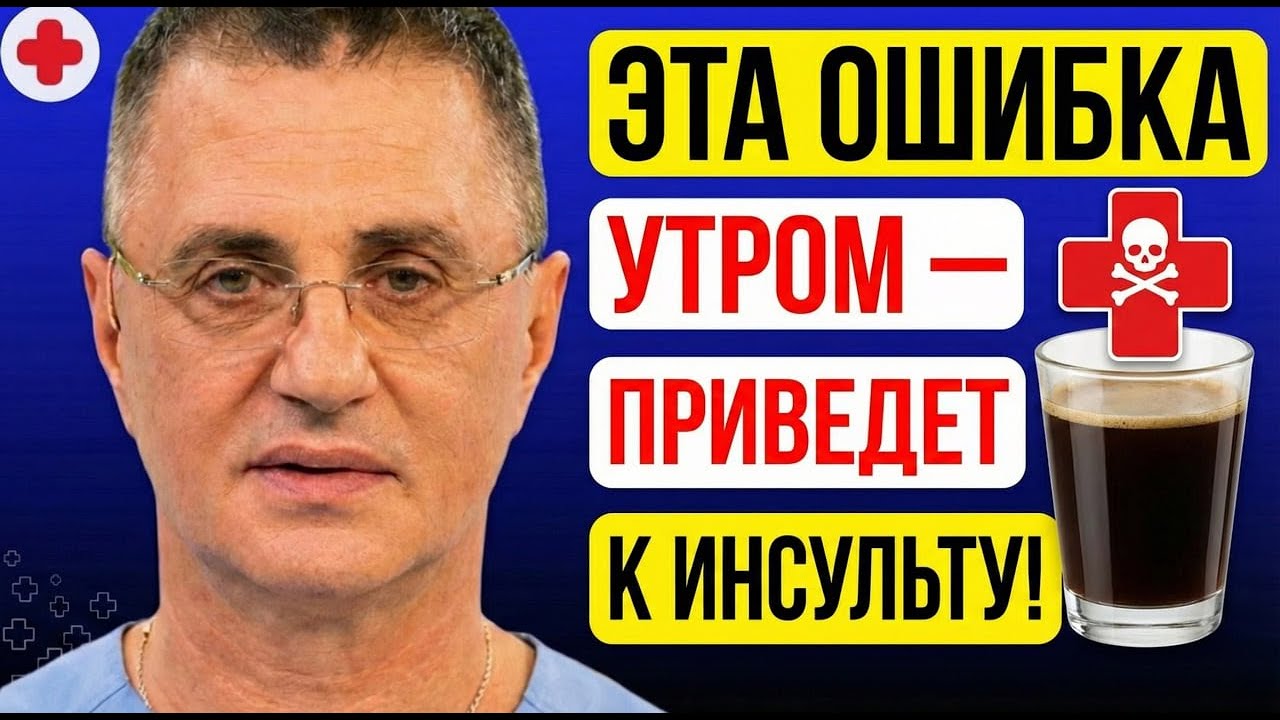 Что Нельзя Делать Утром? Эта Привычка, Приведет К Инсульту! Доктор Мясников