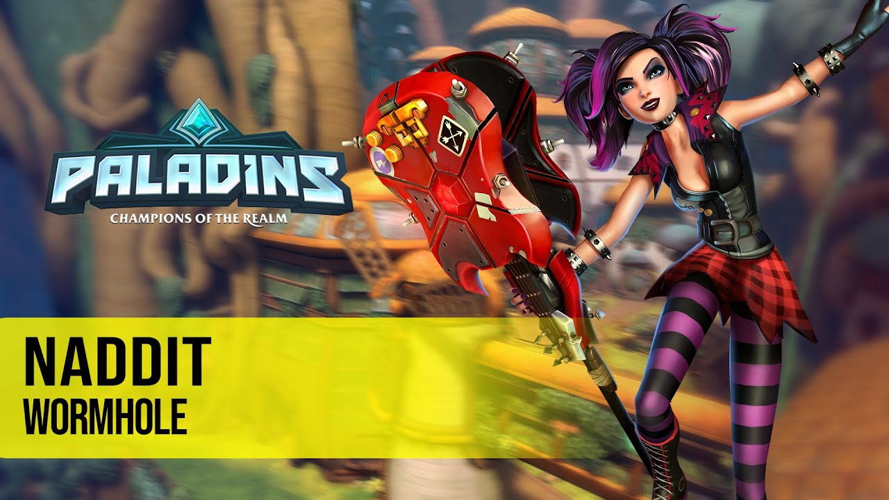 Naddit EVIE PALADINS PRO COMPETITIVE GAMEPLAY l WORMHOLE