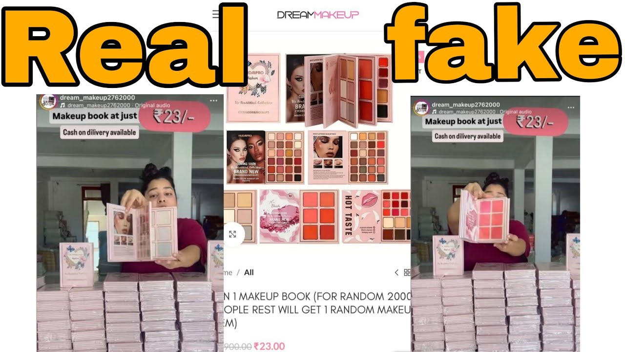 Dream Makeup SCAM Exposed ❌ | Real vs Fake Product Review (Hindi) #sakeenareallooks 