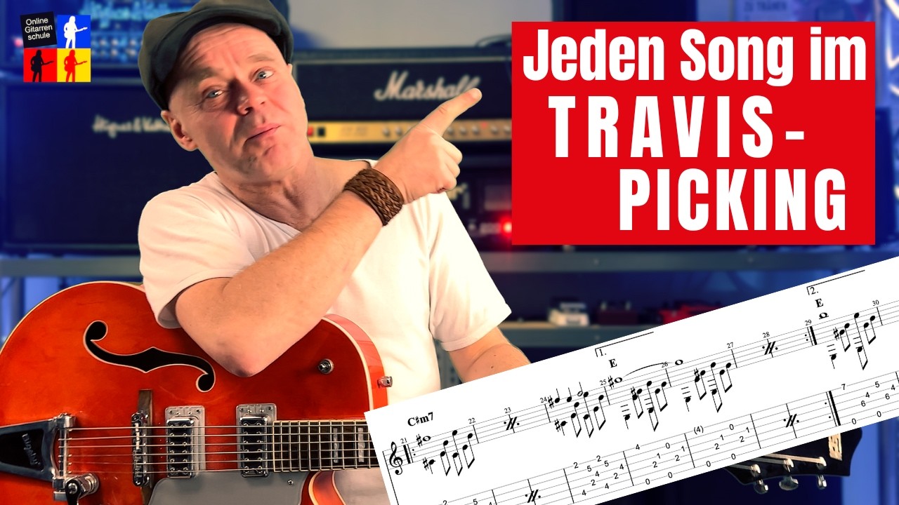 I'm on fire Fingerstyle f&uuml;r einfachen Pop-Song