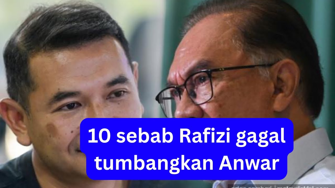 Kenapa serangan RAFIZI tidak berjaya tumbangkan Anwar!!? Padan Muka Rafizi