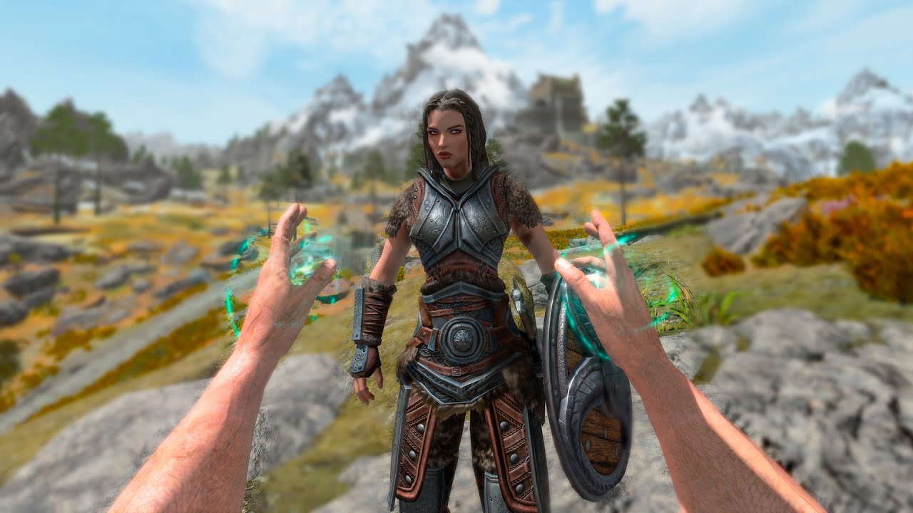 Skyrim ٠ Companion Reaction to Calm Spell