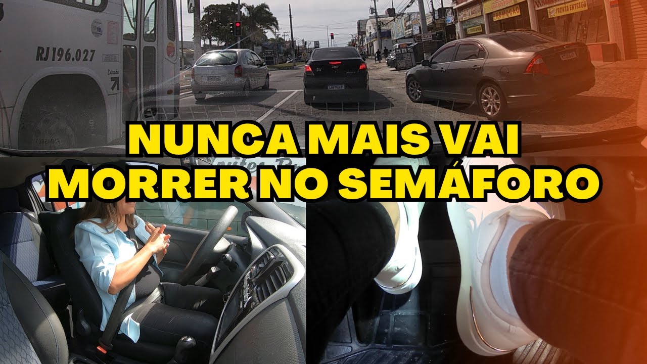 COMO PARAR E SAIR NOS SEMAFOROS CORRETAMENTE