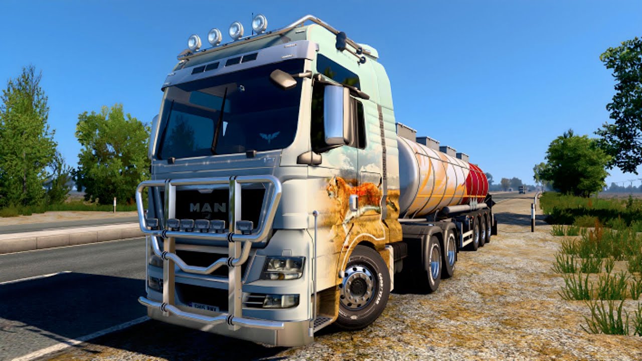 Continuing the Journey in MAN | Euro Truck Simulator 2 | ETS2Indonesia | Logitech G29 Gameplay