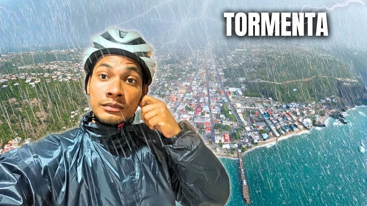 Explorando ciudad de Honduras en medio de una tormenta tropical - La Ceiba