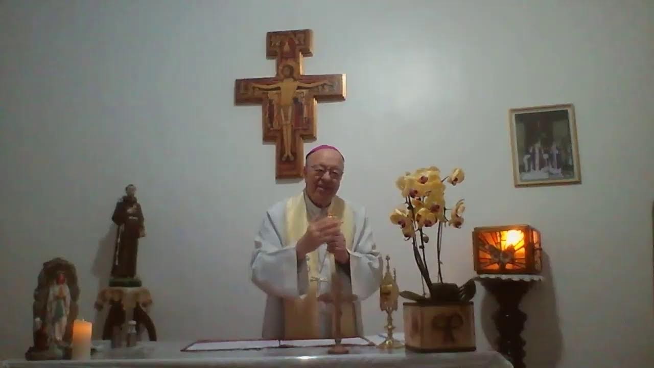 Santa Missa e oração da manhã - Santa Escolástica