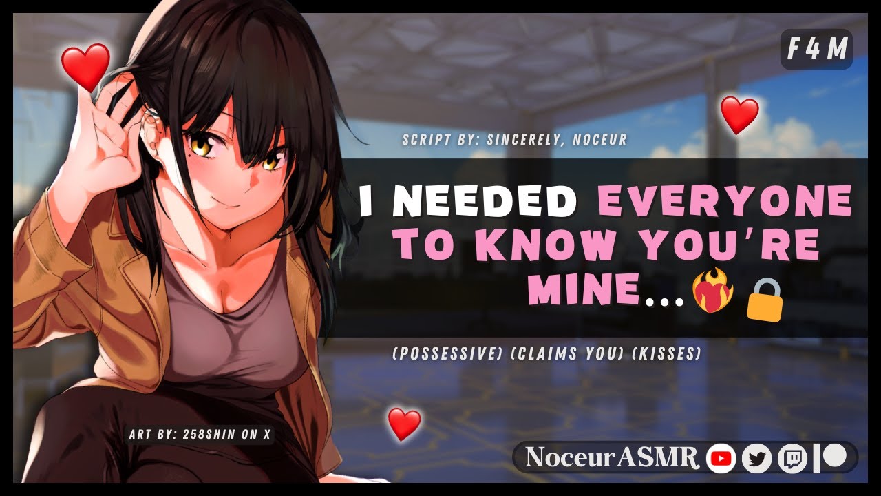 🎧 Cute Girlfriend Wants Your Co-Workers To Know You're Hers... ❤️‍🔥🔒【F4M】(Possessive) (Claims You)