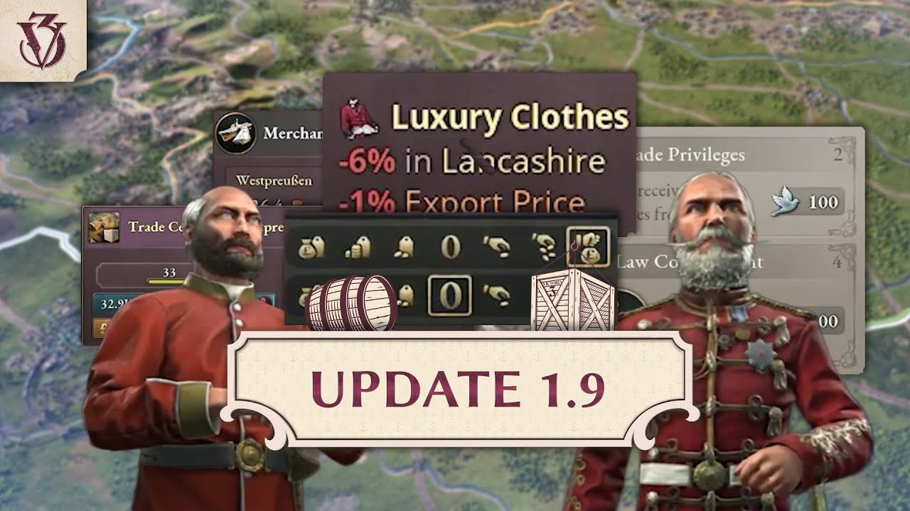 Update 1.9 | Victoria 3