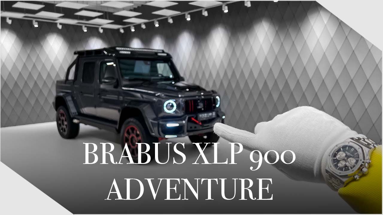 Гипергрузовик BRABUS XLP 900 ADVENTURE! Всего 10 экземпляров в мире! Шедевр от BRABUS.