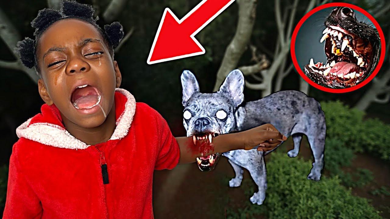 MY POSSESSED DOG BIT ME...