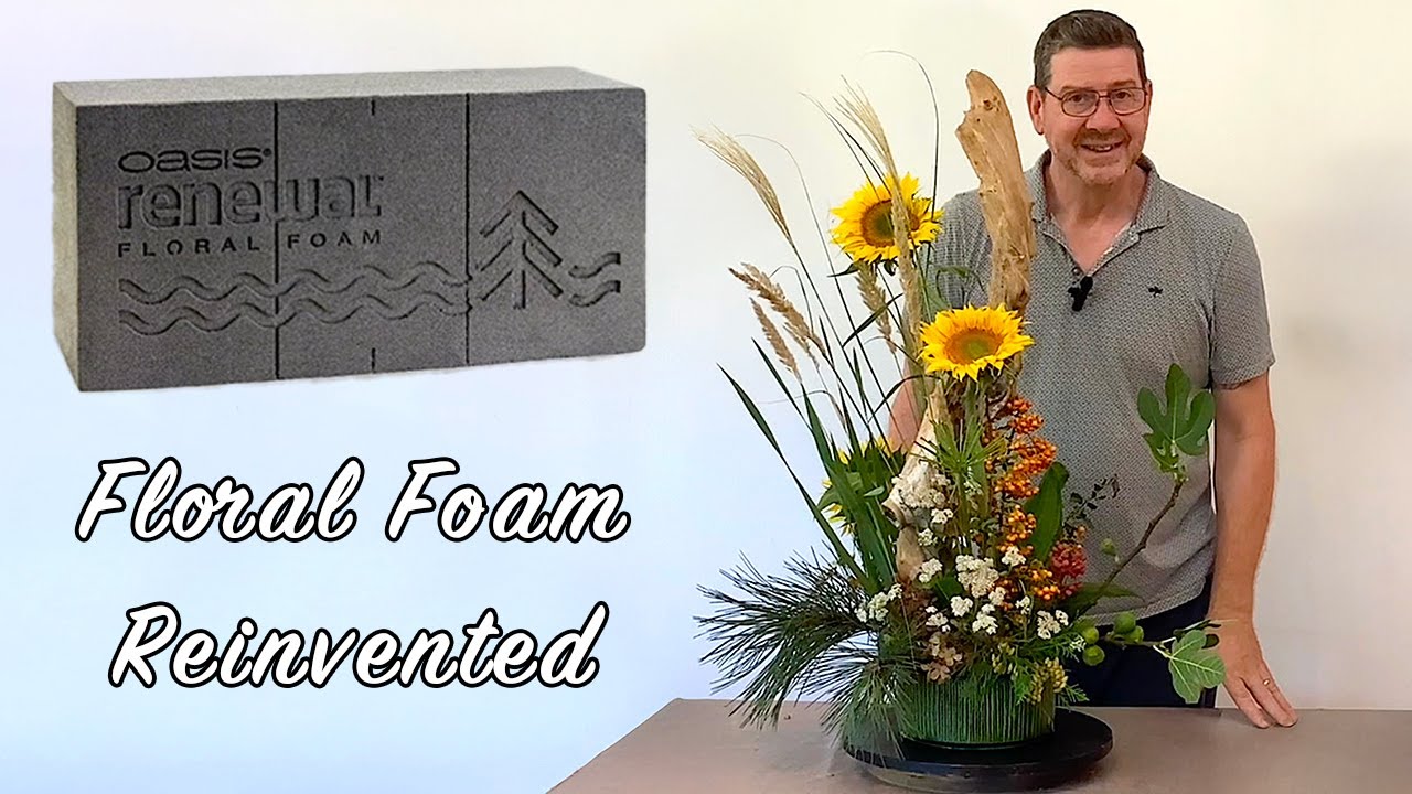 Renewal Floral Foam From Oasis - First Use