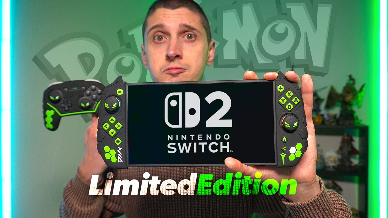 Ho trasformato la mia Switch 2 in una LIMITED EDITION di ZYGARDE! 🐲
