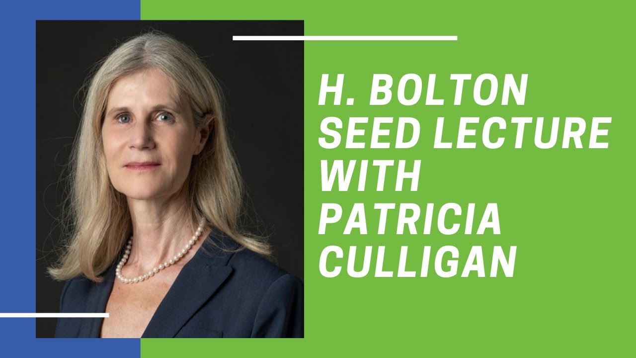 IFCEE 2021: Seed Lecture: Patricia Culligan: Performance of Urban Green Infrastructure