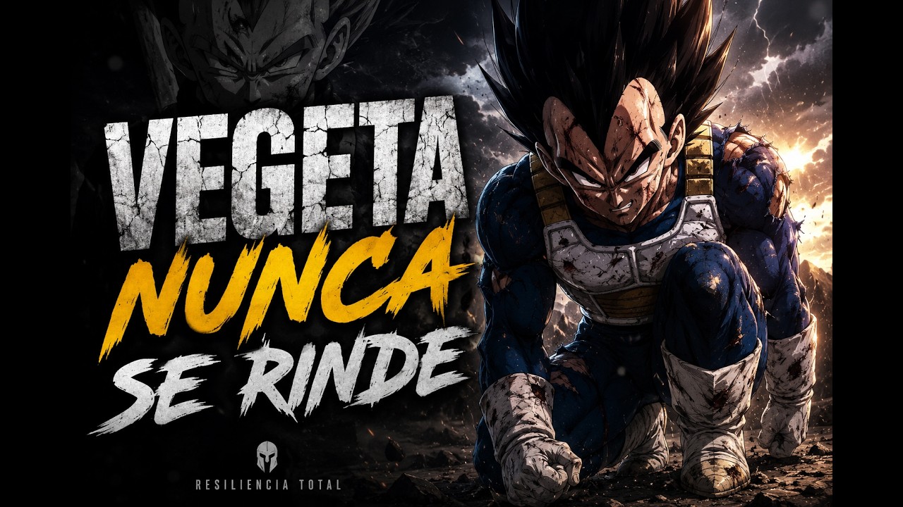Vegeta Nunca Se Rinde | Motivación Épica para Seguir Luchando