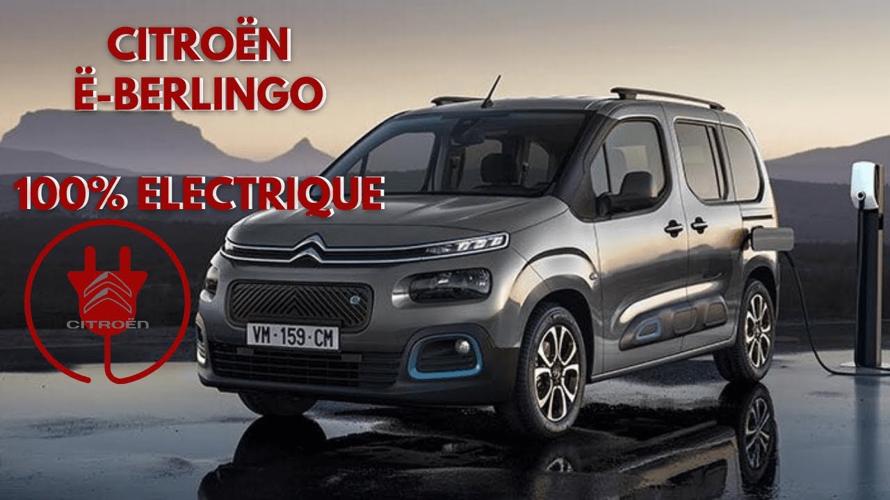 Nouveau Citroën Ë-berlingo 100% Electrique 🔌⚡