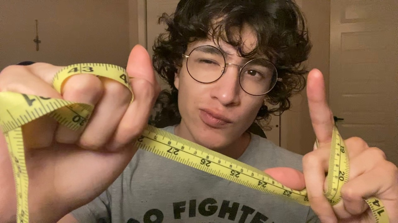 ASMR Measuring Your Pretty Face & Writing It Down 💤📏