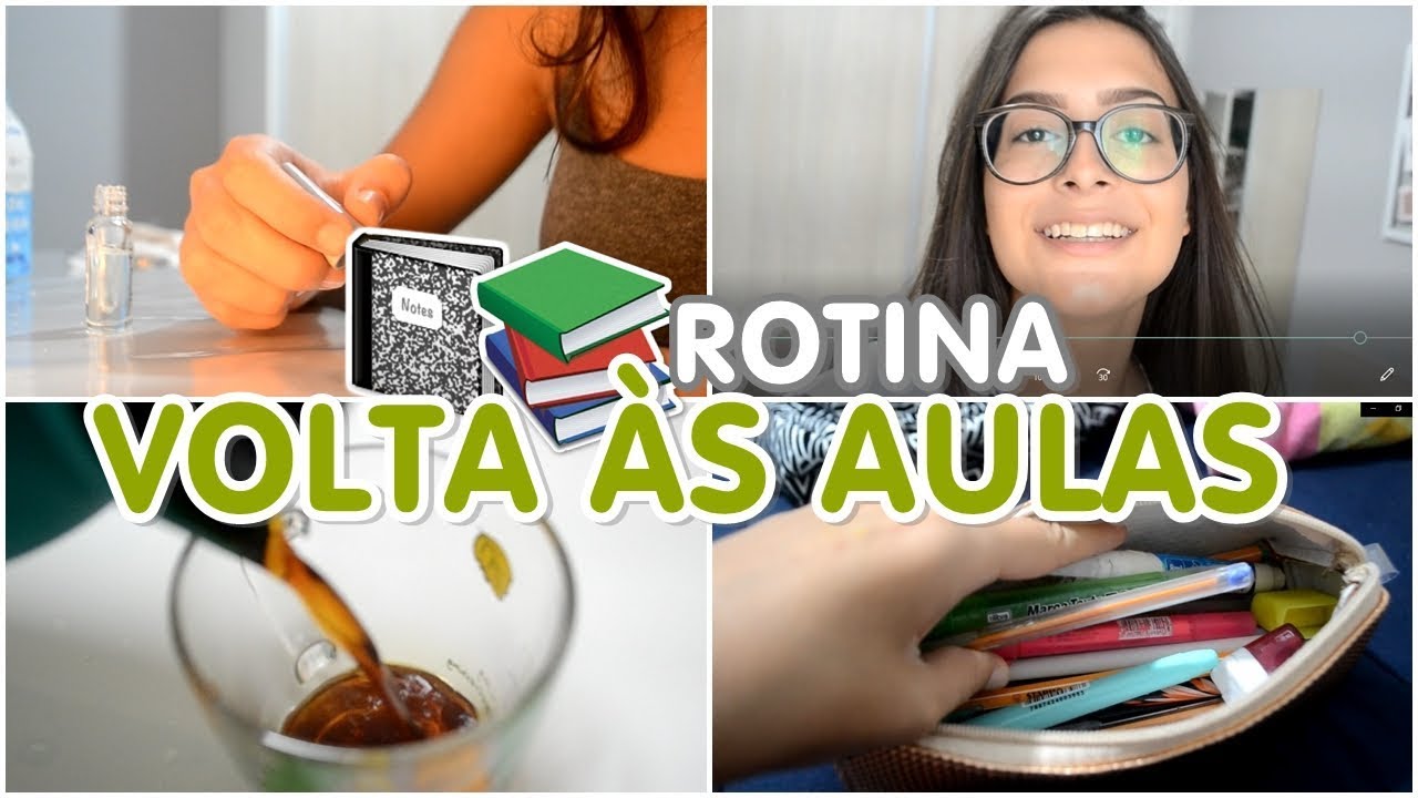 ROTINA VOLTA ÀS AULAS • giulia lopes