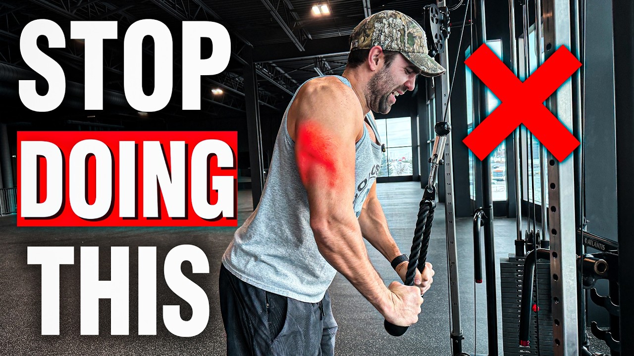 Как ПРАВИЛЬНО выполнять отжимания на блоке с тросом