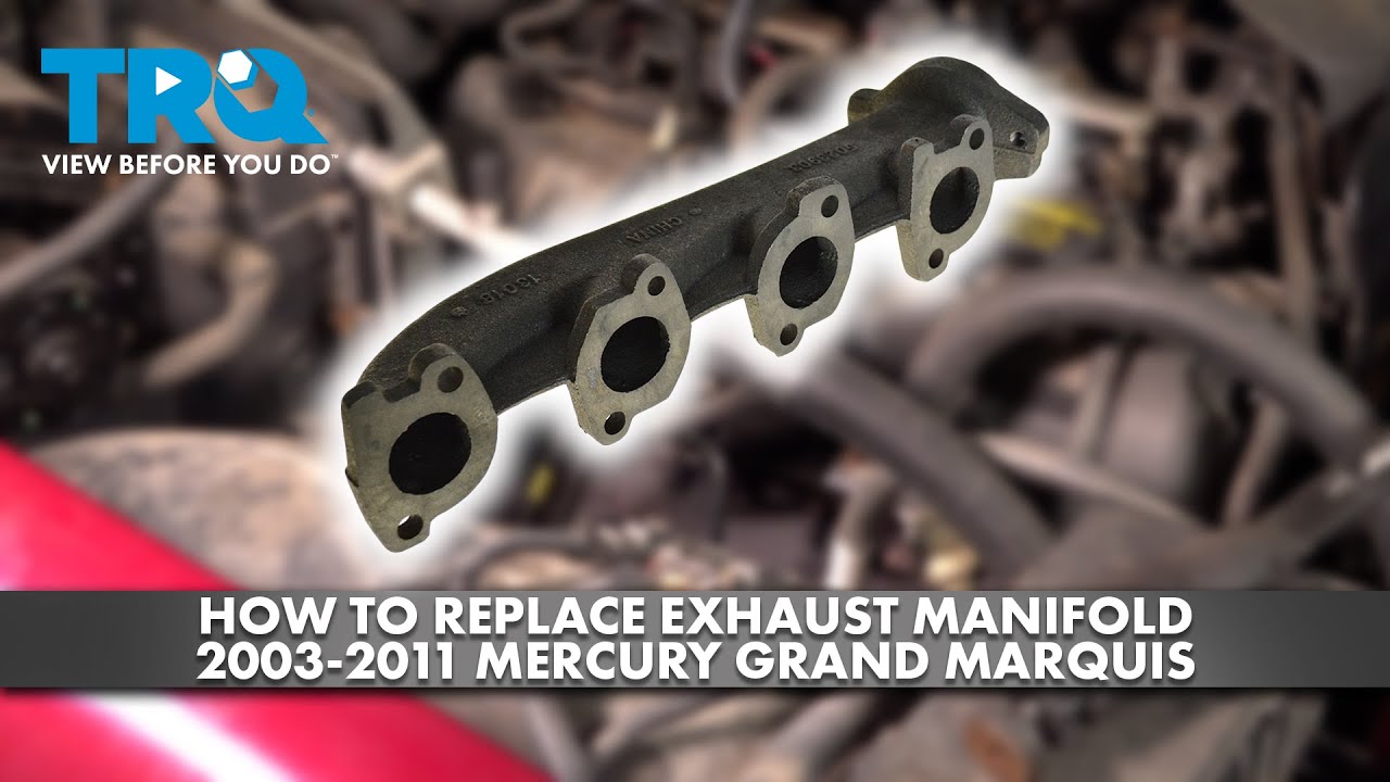 How to Replace Exhaust Manifold 2003-2011 Mercury Grand Marquis