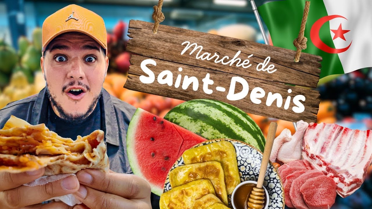 LE MARCHÉ DE SAINT DENIS 93 