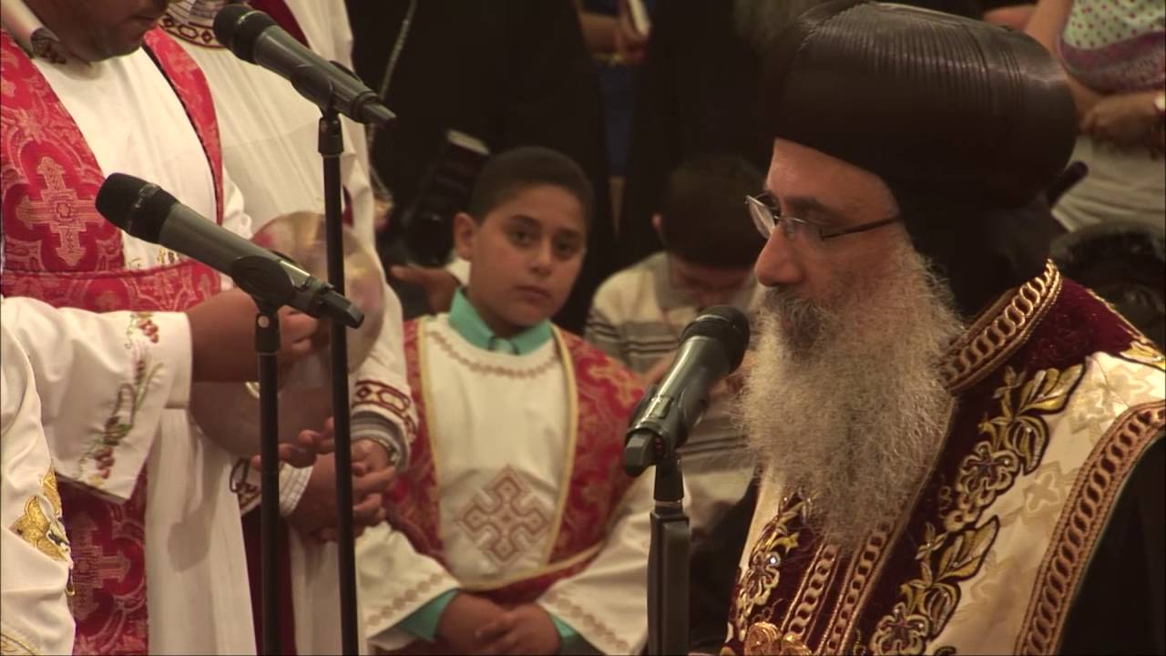 Welcome Reception - HG Bishop Serapion, HG Bishop Abraham, HG Bishop Kyrillos