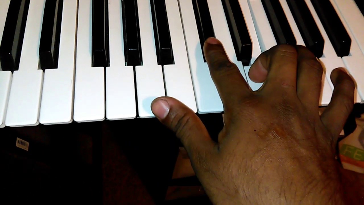 Los Caminantes Tu Mirada Titurial en teclado.