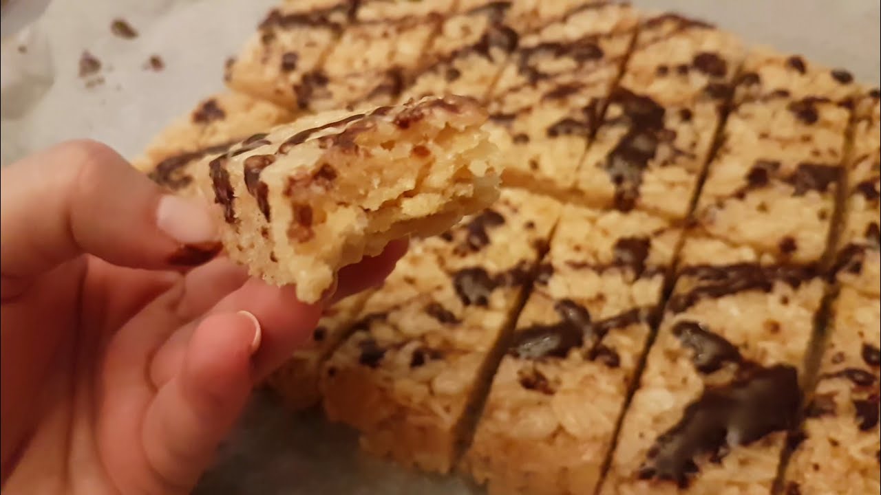 #easy #crispy #enargy bars
חטיף שוגי ממכר
No bake crispy enargy bars