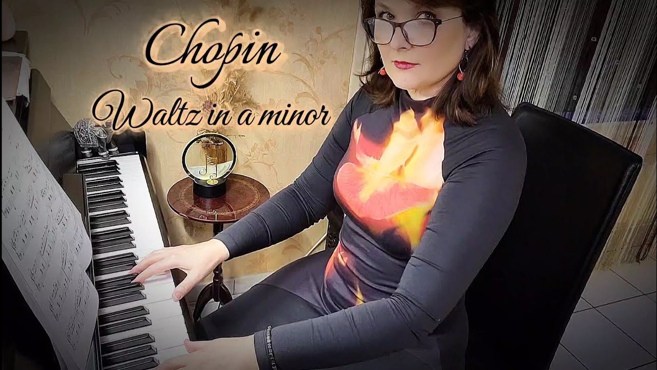 Chopin Waltz in A Minor ✨️ A Whisper of Romanticism