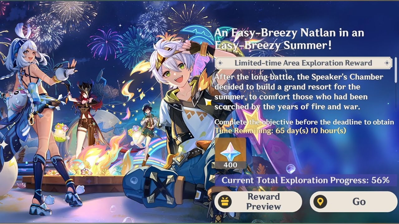 [Genshin Impact] Godtier Traveler Main | Easy Breezy Event (Event Challenges & Epilogue) | Ver 5.8