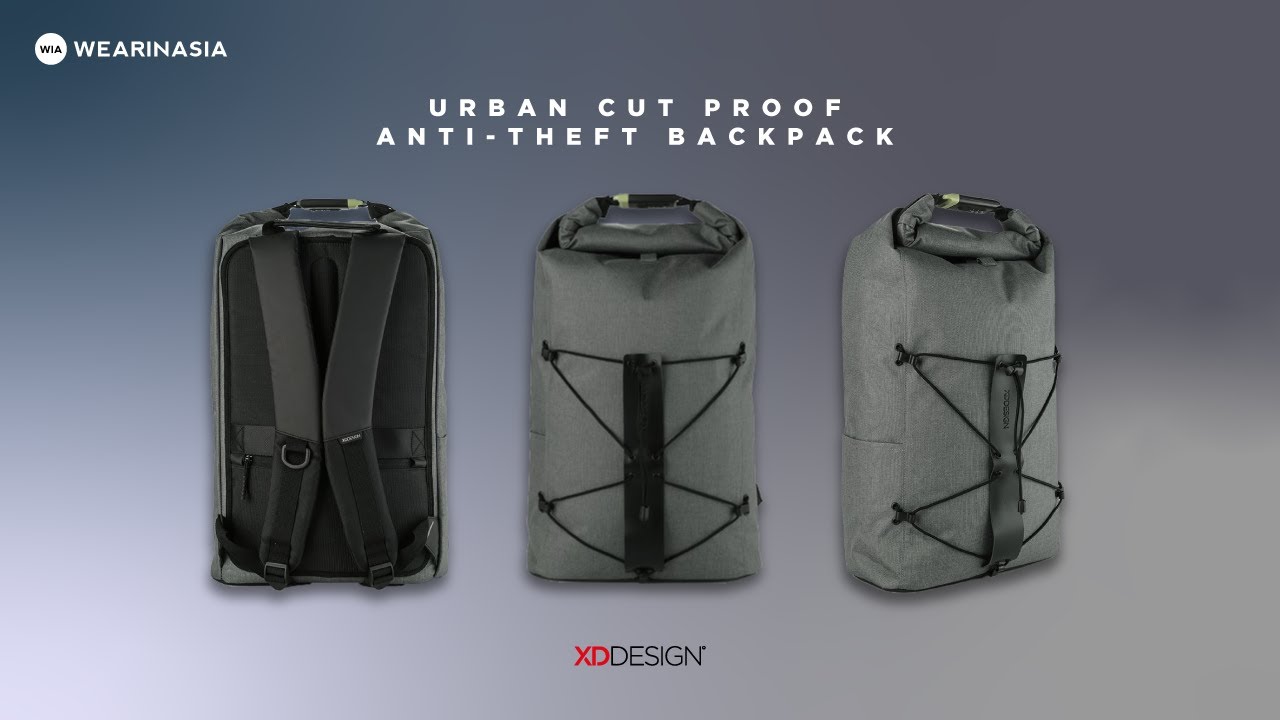 Product Review: Urban Cut Proof Anti Theft Backpack by XD Design, Tas Anti Begal?