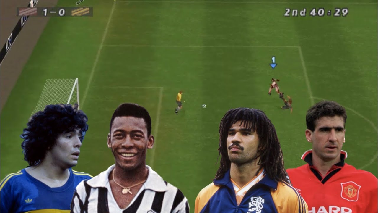 ISS Pro Evolution 2 - Classic World All Stars vs Classic Euro All Stars