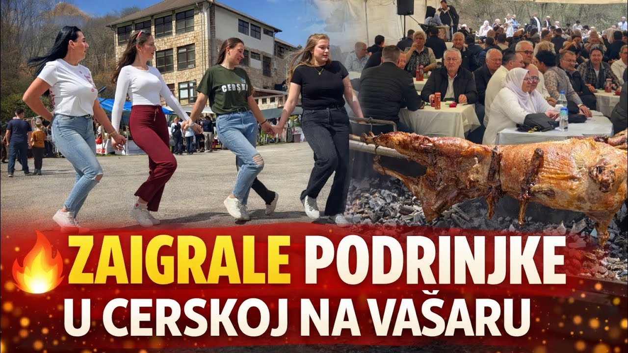 UZAVRELA ATMOSFERA, LOM U CERSKOJ🔥ZAIGRALE PRELIJEPE PODRINJKE UZ MLADE AHBABE-PRVI DIO