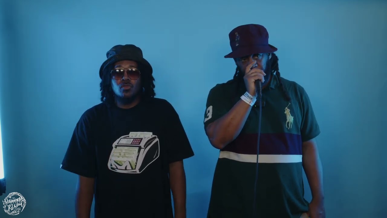 Elzhi and Khrysis as Jericho Jackson Interview at The Happiness of Pursuit Festival