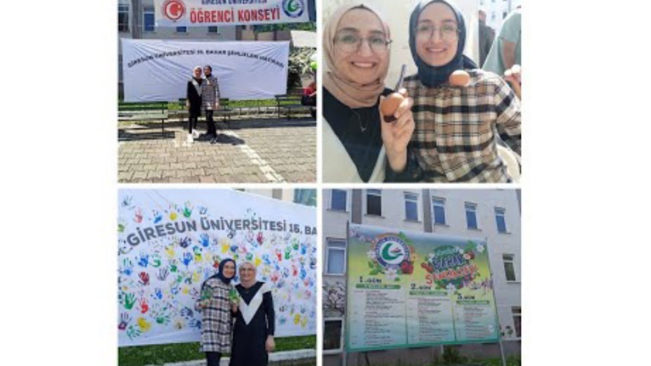GİRESUN ÜNİVERSİTESİ 16.BAHAR ŞENLİĞİ 2022 // YUMURTA TAŞIMA YARIŞMASINA KATILDIK!! // KOLPA KONSER