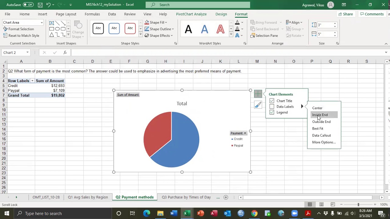 Excel Case on Online Management Training (OMT) Inc.