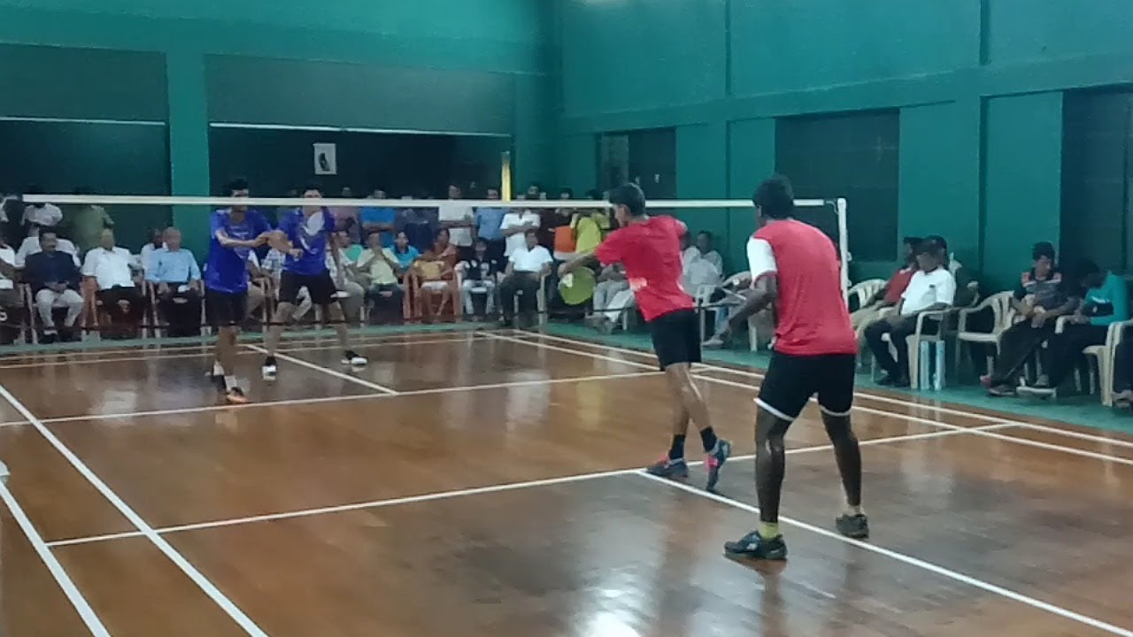 NAVEEN GANESH vs ARJUN MANIGANDAN Men's Doubles Finals TamilNadu Badminton State Championship 2019