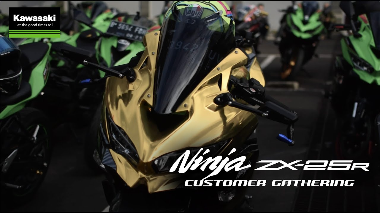 Kawasaki Ninja ZX-25R Customer Gathering