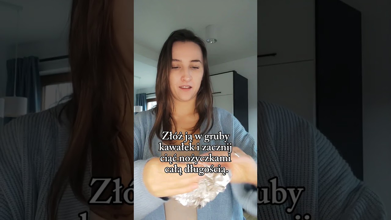 Zobacz jak domowym sposobem naostrzyć nożyczki ! #hack #lifehacks #shorts #cute #trik #ciac #music