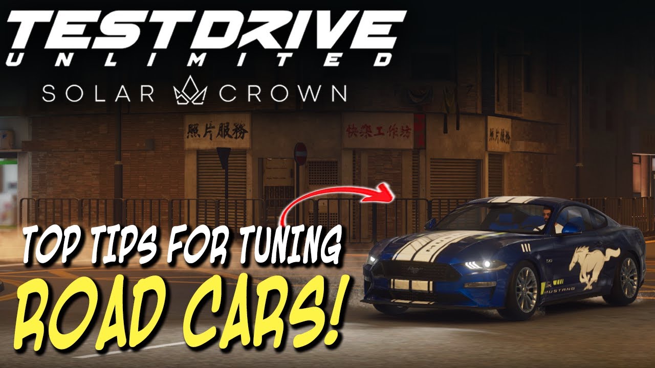 EASY STEPS TO TUNE CARS | Test Drive Unlimited Solar Crown