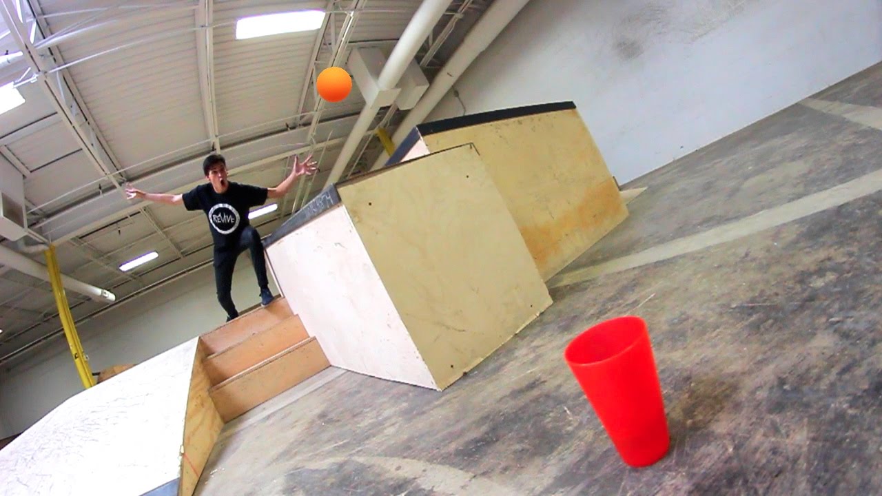 INCREDIBLE PING-PONG TRICK SHOTS 4!