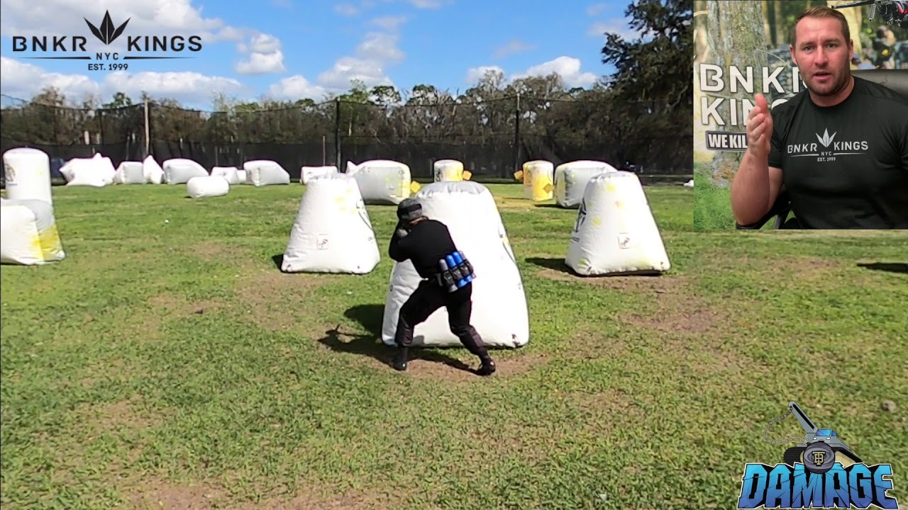 Paintball Pro Tips / Drills: Cross-body Snap-Shot