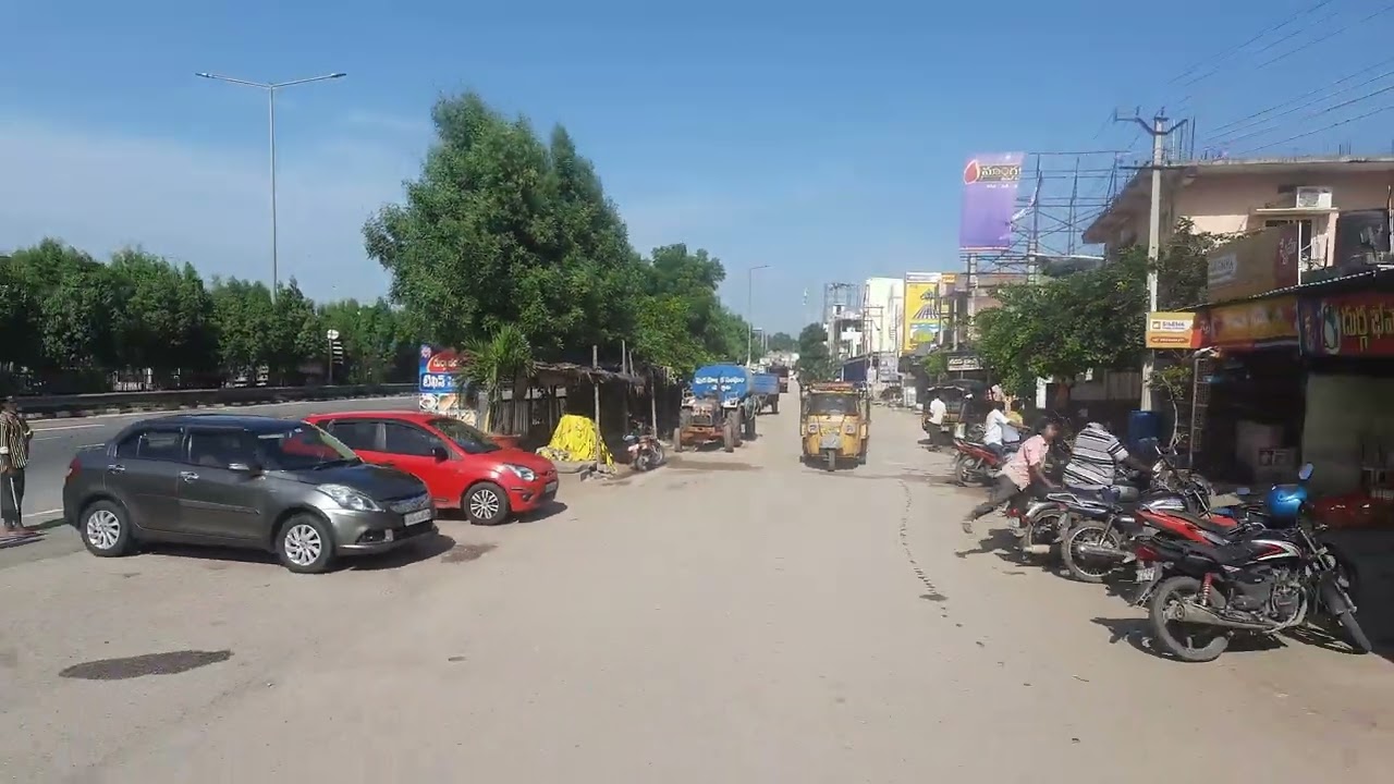 Chityala Streets and shops tour