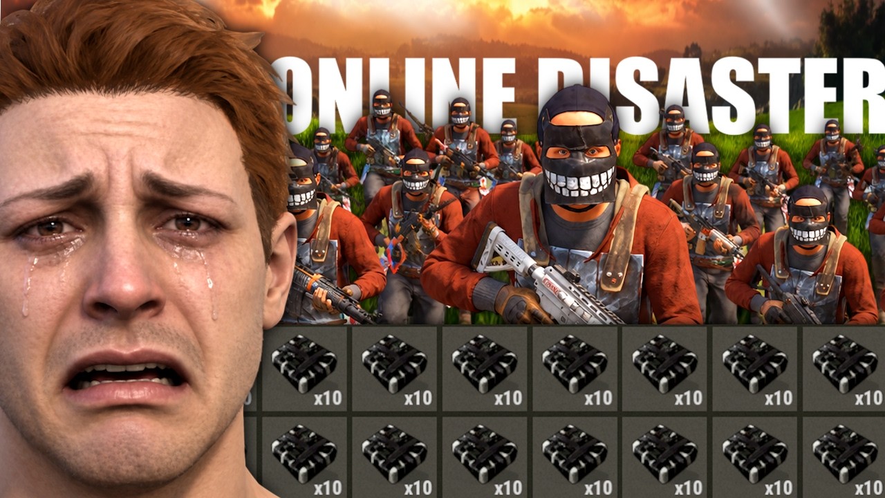 ONLINE RAIDING this BIG CLAN Costed me EVERYTHING! (Rust)