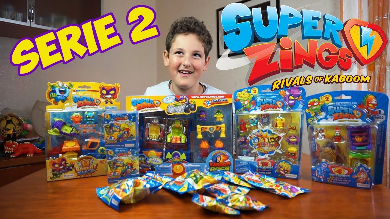 SUPERZINGS SERIE 2 scopriamo i nuovi SUPER BUONI e i nuovi SUPER CATTIVI
